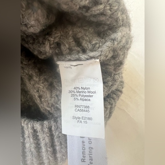 Madewell Women’s Zip Sweater Cardigan Gray Size XS Alpaca Wool Boho Coastal - Picture 8 of 9